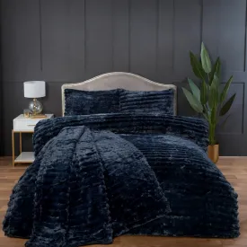 Rabbit Faux Fur Duvet Cover Set