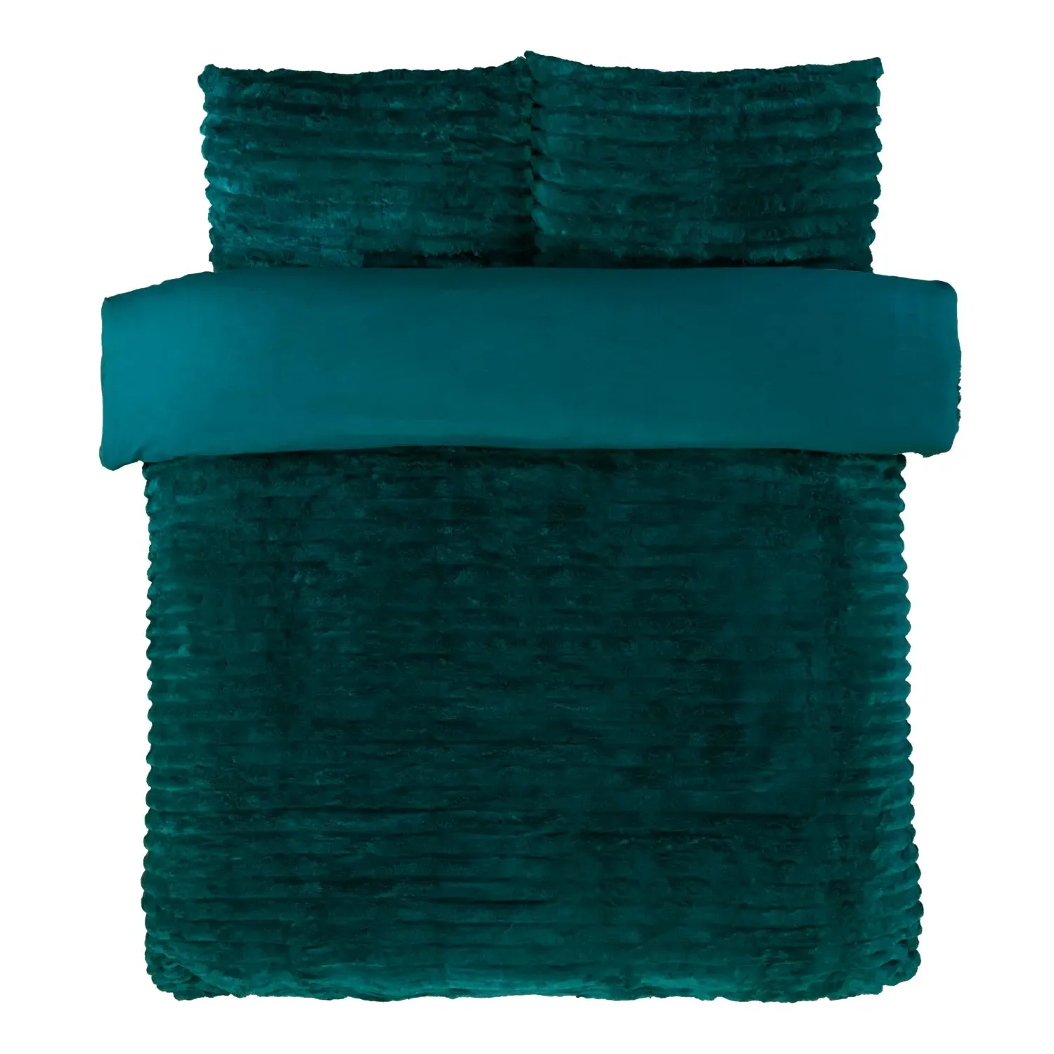 Rabbit Faux Fur Duvet Cover Set