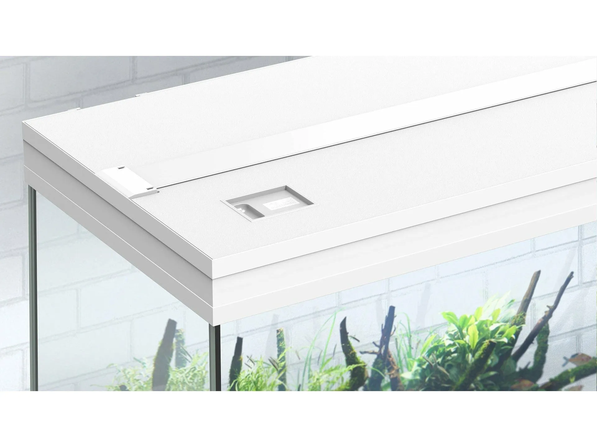 SPLENDID 150x40x61  LED 2.0 AQUARIUM   3WD CABINET-WHITE OAK