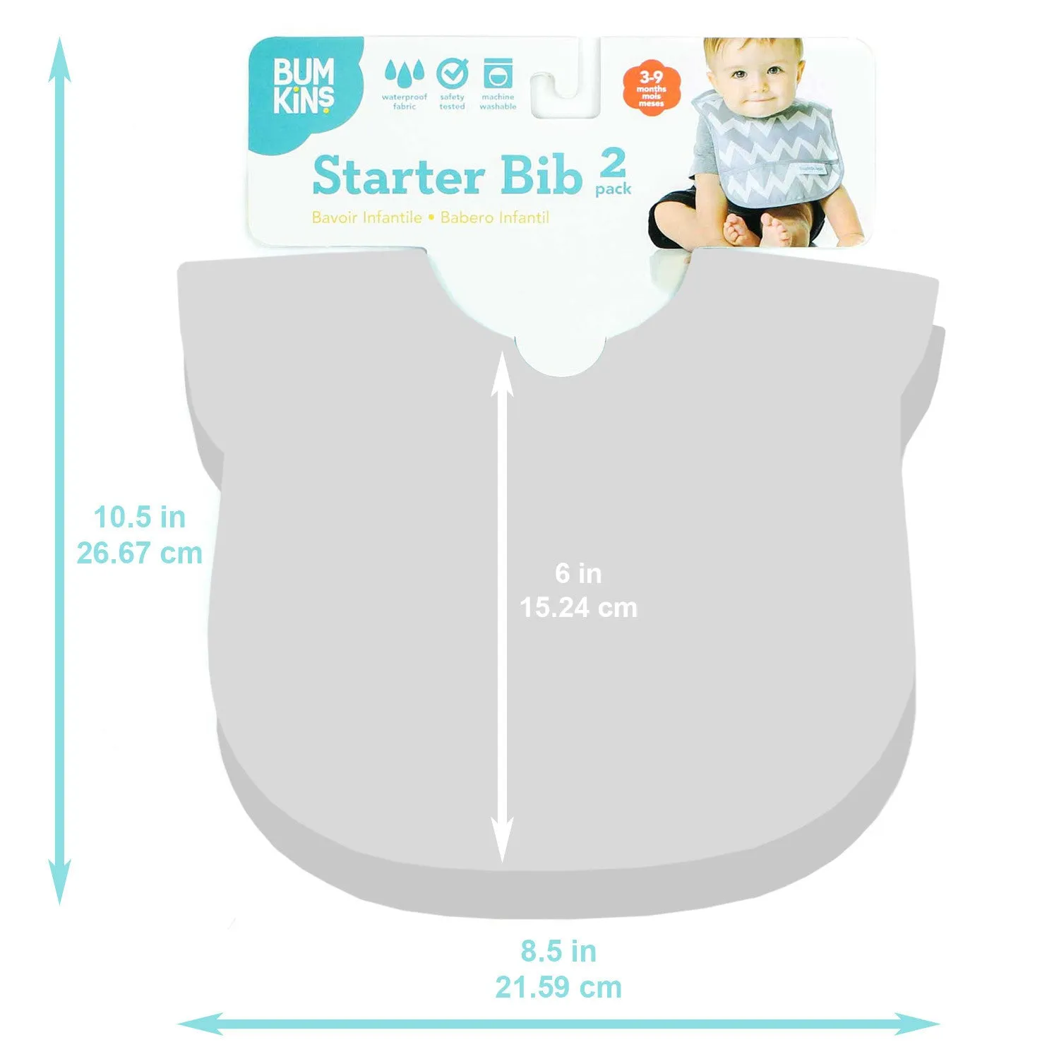 Starter Bib 2 Pack