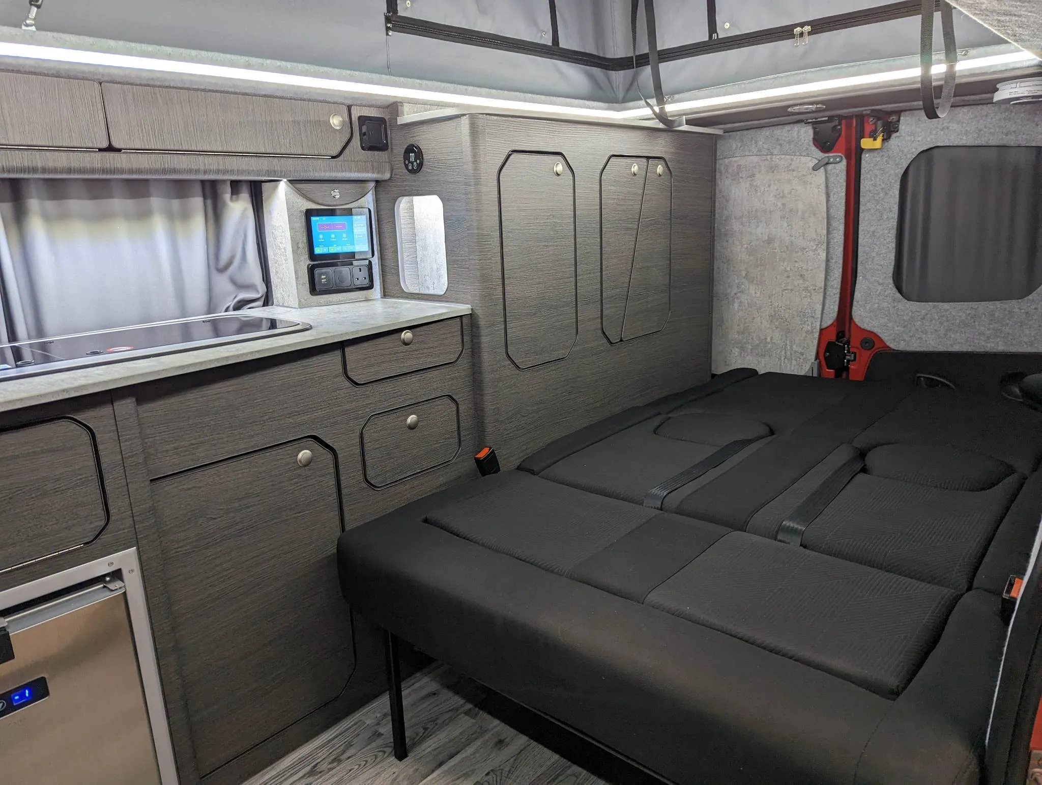 The Shelsley Solo or Duo Camper Van Conversion for the Vauxhall Vivaro, Renault Trafic, Nissan NV300 and Fiat Talento