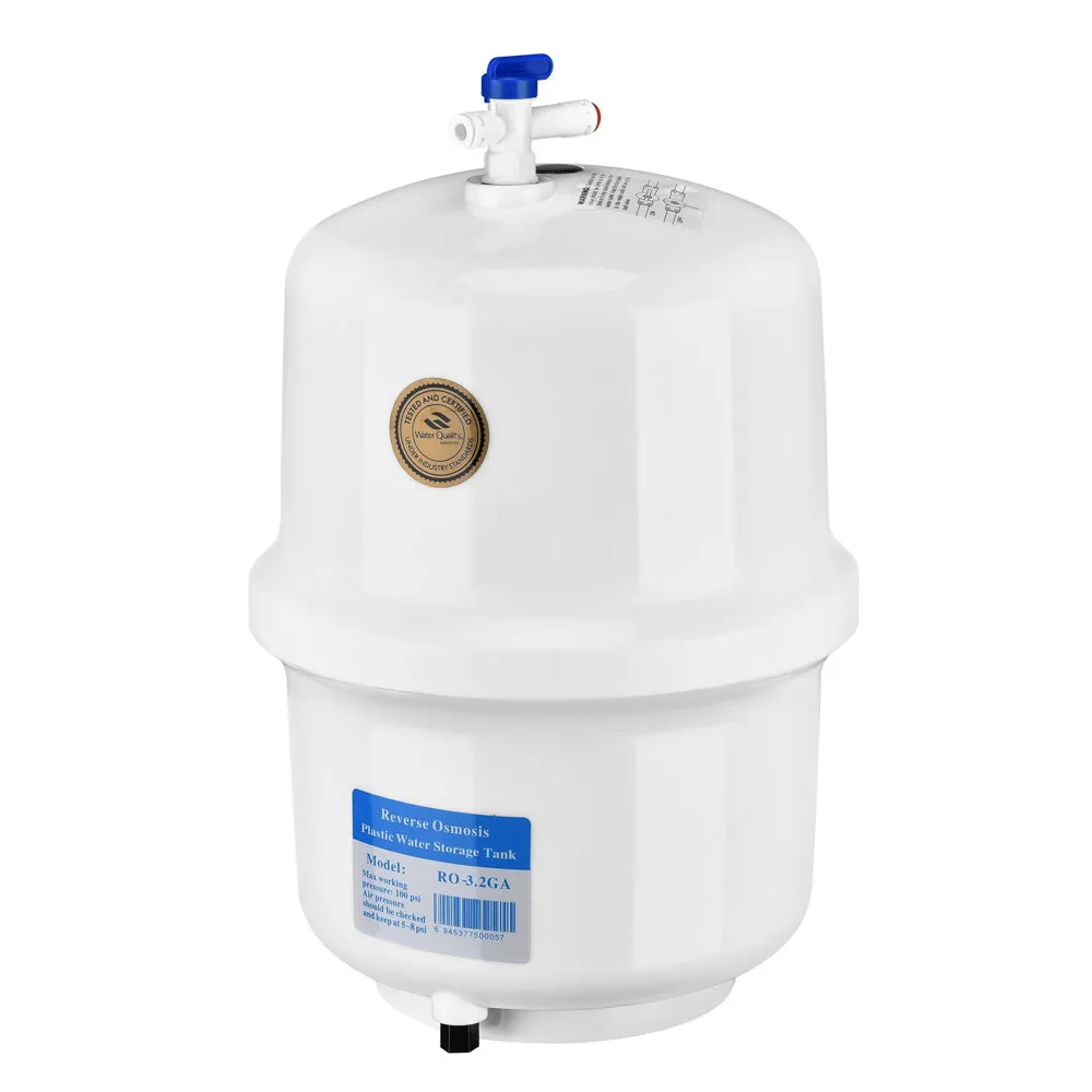 TheLAShop 5 Stage 50 GPD Reverse Osmosis Water Filtration System Under Sink