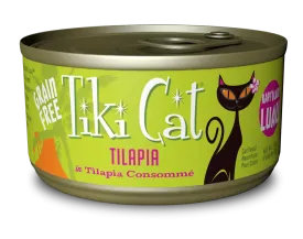 Tiki Cat Kapi'Olani Luau Grain Free Tilapia in Tilapia Consomme Canned Cat Food