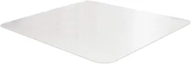 Under Pet Cage Mat for Bird Cages, Reptile Aquariums, Dog Kennels, Water-Resistant Pad for Hard Floors and Surfaces, 46 Inches x 60 Inches, Clear