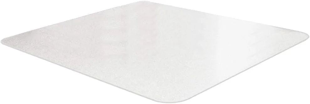 Under Pet Cage Mat for Bird Cages, Reptile Aquariums, Dog Kennels, Water-Resistant Pad for Hard Floors and Surfaces, 46 Inches x 60 Inches, Clear