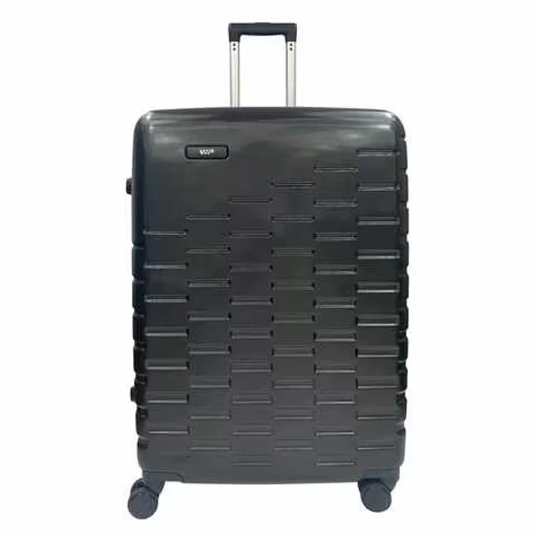 VIP Xion 4 Wheel Hard Casing Cabin Luggage Trolley 22x38x55cm Black