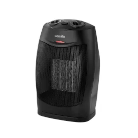 Warmlite 1500W Ceramic Fan Heater - Black