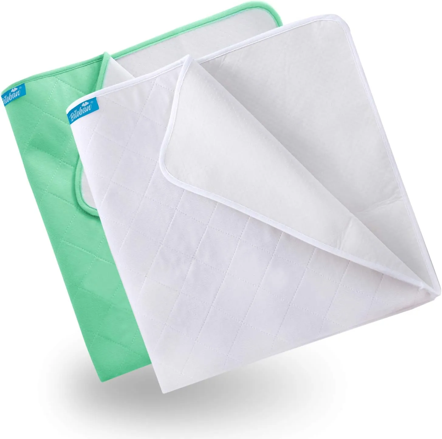 Washable Reusable Bed Pad/ Mat - Incontinence Underpads, Waterproof Chuck Pads, Sheet Protector with Non-slip Back for Adults, Elderly, Kids and Pets, Machine Washable