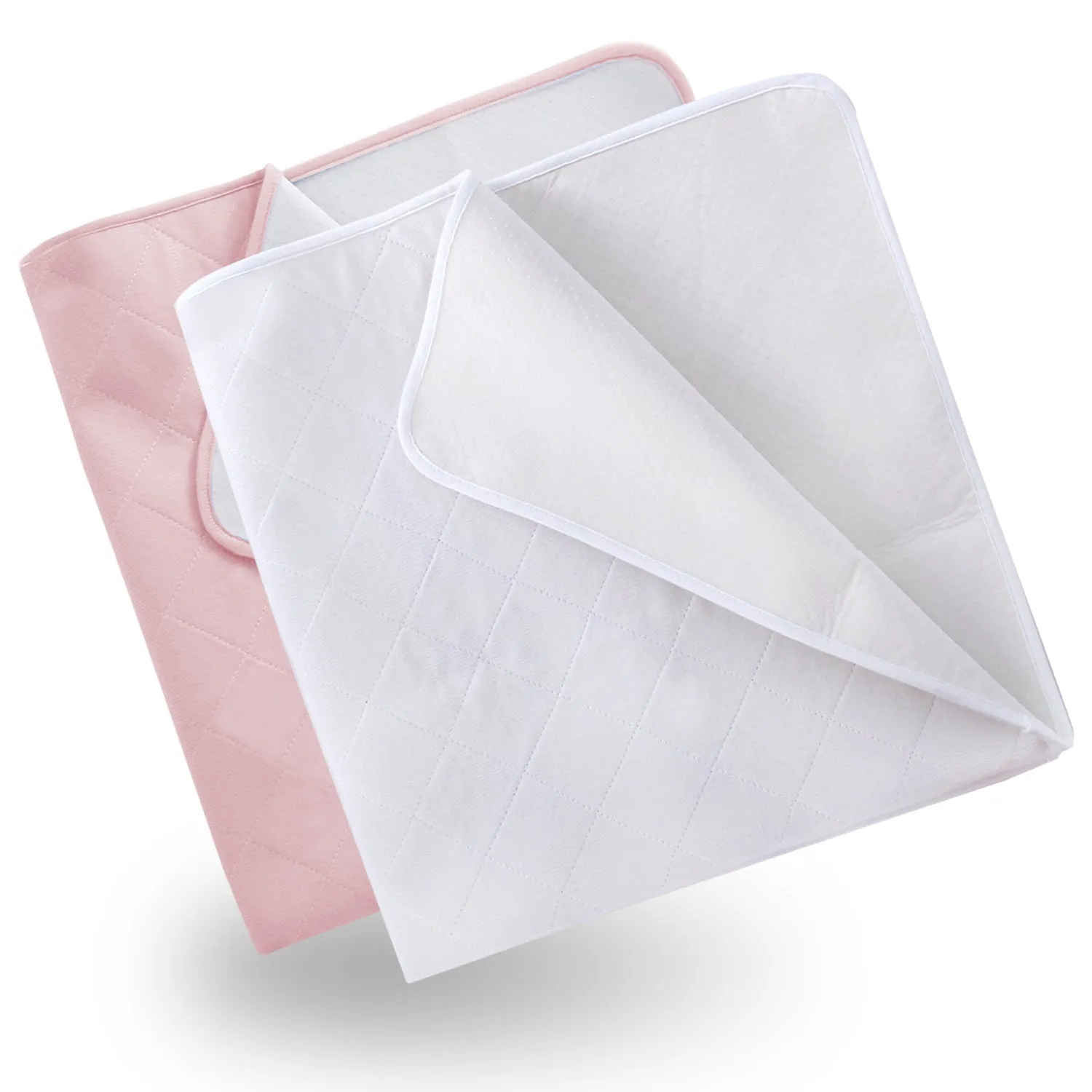 Washable Reusable Bed Pad/ Mat - Incontinence Underpads, Waterproof Chuck Pads, Sheet Protector with Non-slip Back for Adults, Elderly, Kids and Pets, Machine Washable
