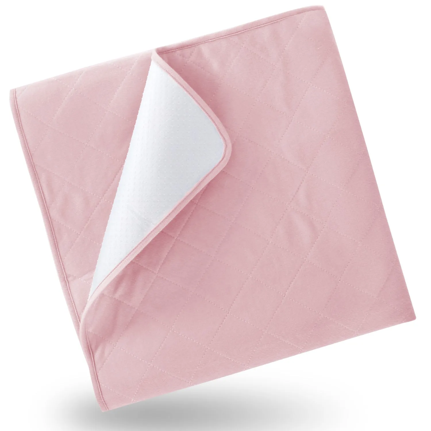 Washable Reusable Bed Pad/ Mat - Incontinence Underpads, Waterproof Chuck Pads, Sheet Protector with Non-slip Back for Adults, Elderly, Kids and Pets, Machine Washable