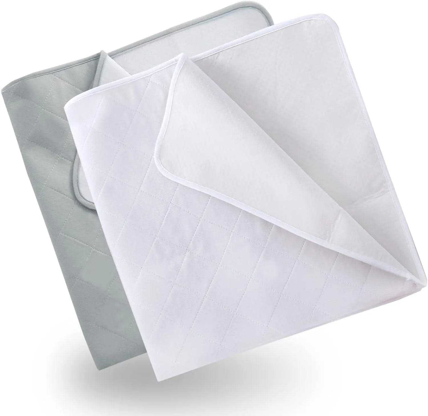 Washable Reusable Bed Pad/ Mat - Incontinence Underpads, Waterproof Chuck Pads, Sheet Protector with Non-slip Back for Adults, Elderly, Kids and Pets, Machine Washable