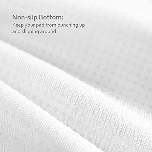 Washable Reusable Bed Pad/ Mat - Incontinence Underpads, Waterproof Chuck Pads, Sheet Protector with Non-slip Back for Adults, Elderly, Kids and Pets, Machine Washable