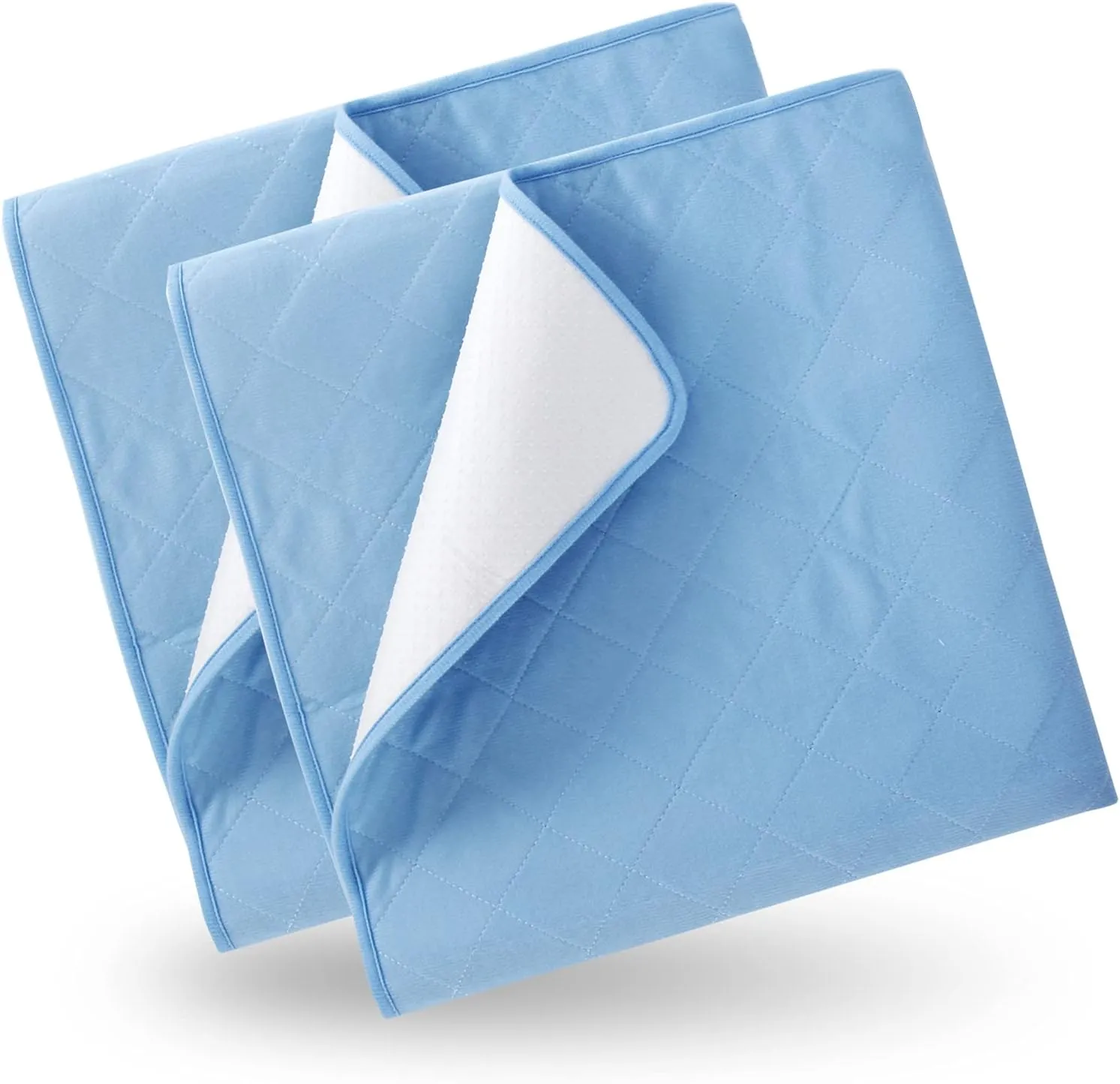 Washable Reusable Bed Pad/ Mat - Incontinence Underpads, Waterproof Chuck Pads, Sheet Protector with Non-slip Back for Adults, Elderly, Kids and Pets, Machine Washable