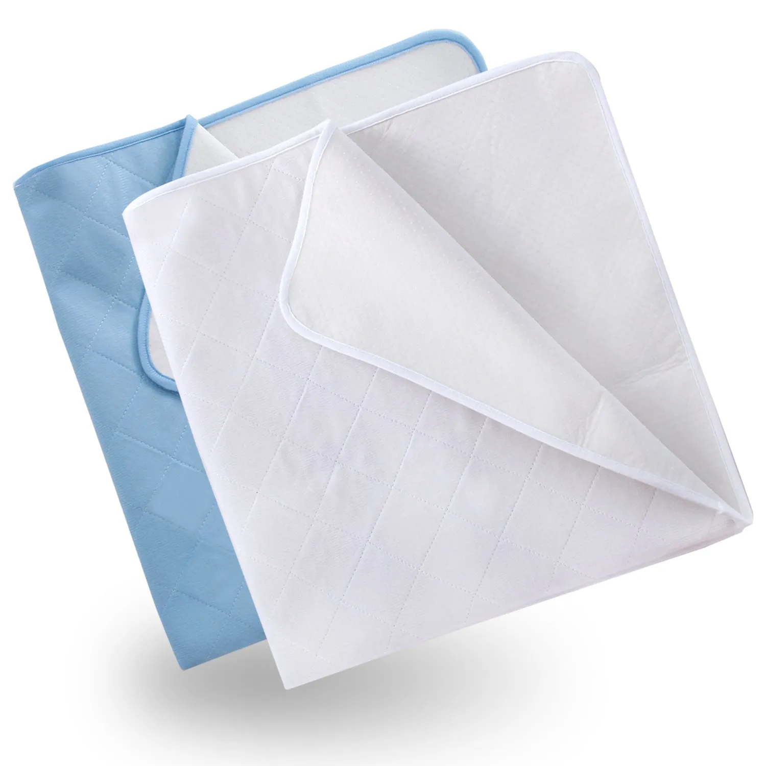 Washable Reusable Bed Pad/ Mat - Incontinence Underpads, Waterproof Chuck Pads, Sheet Protector with Non-slip Back for Adults, Elderly, Kids and Pets, Machine Washable