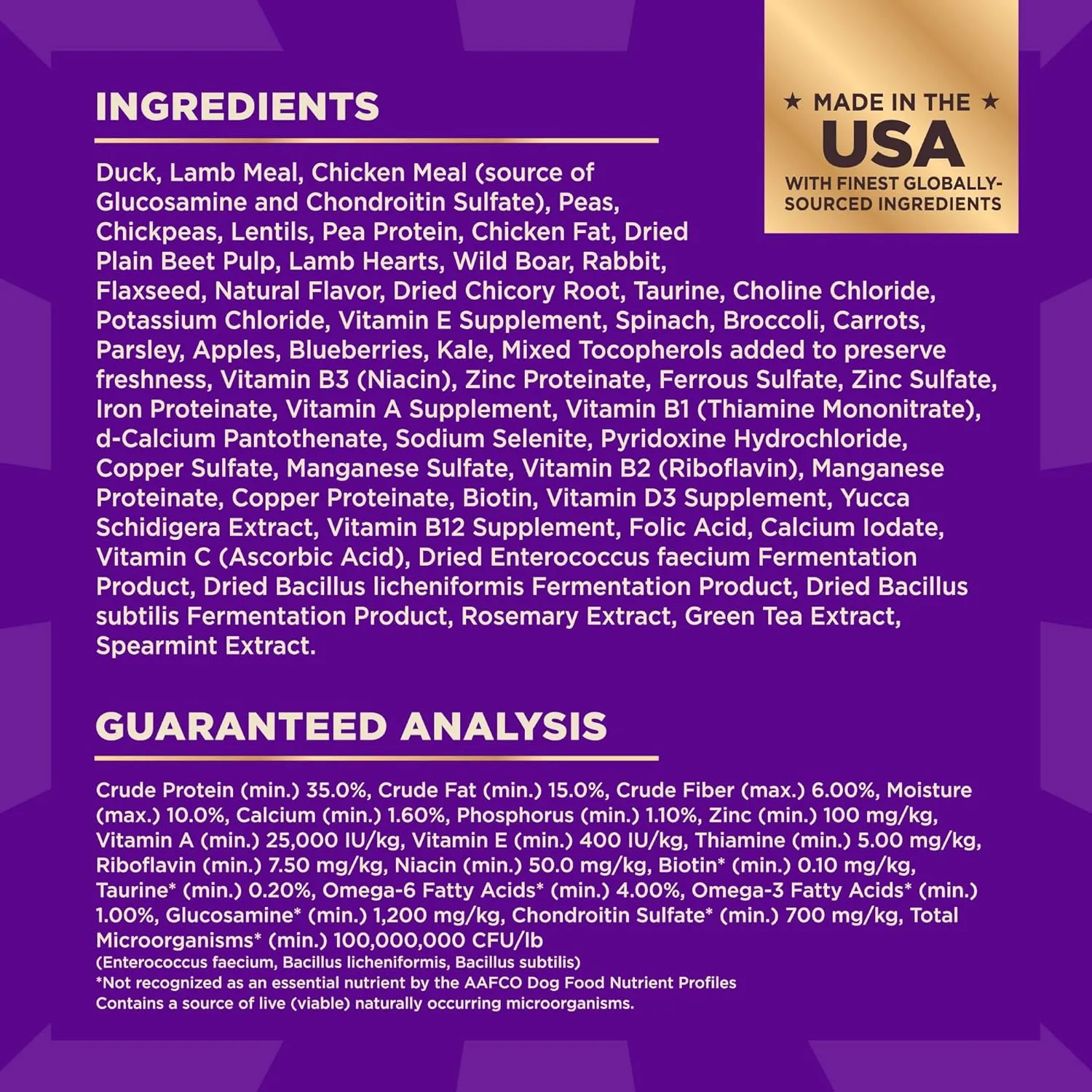Wellness CORE  (Formerly RawRev) Dry Dog Food with Freeze Dried Pieces, Grain Free, High Protein, Natural, Wild Game Duck, Lamb, Wild Boar, & Rabbit Recipe, (18-Pound Bag)