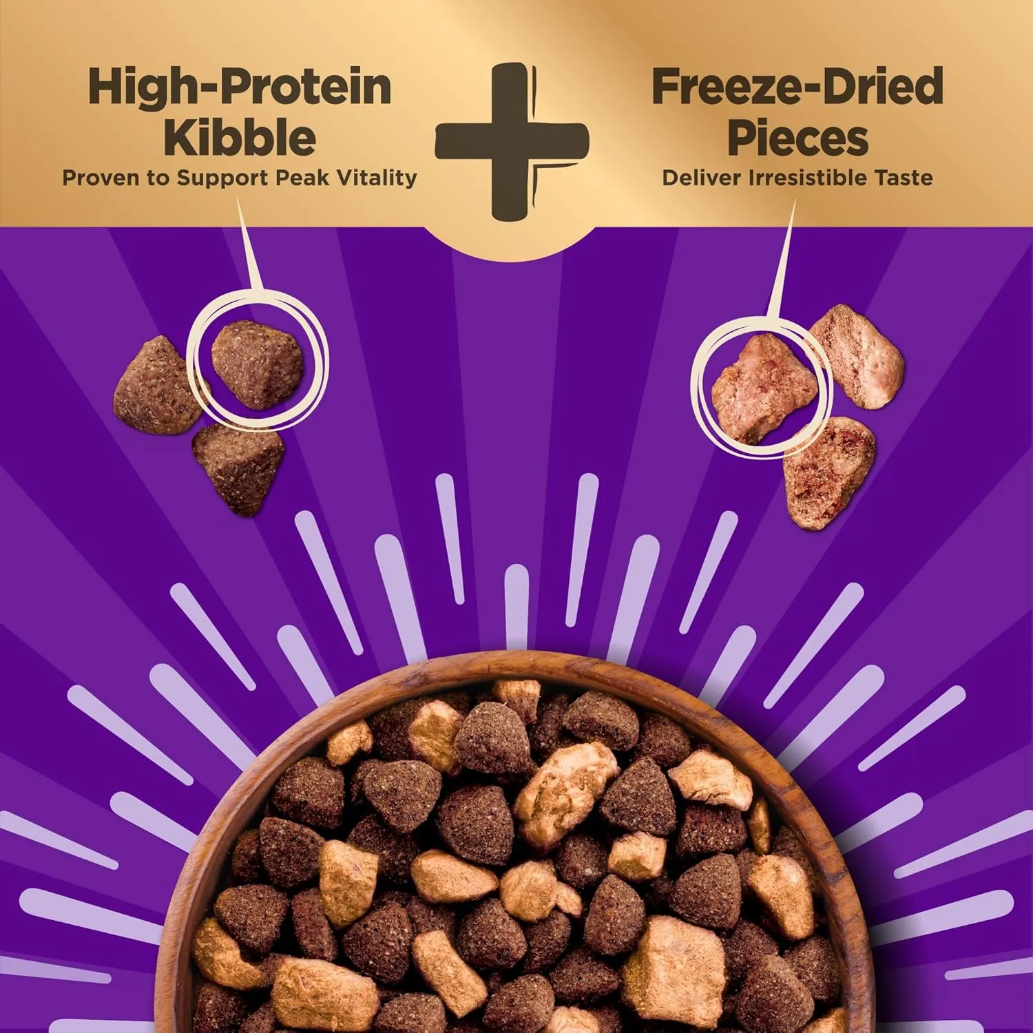 Wellness CORE  (Formerly RawRev) Dry Dog Food with Freeze Dried Pieces, Grain Free, High Protein, Natural, Wild Game Duck, Lamb, Wild Boar, & Rabbit Recipe, (18-Pound Bag)