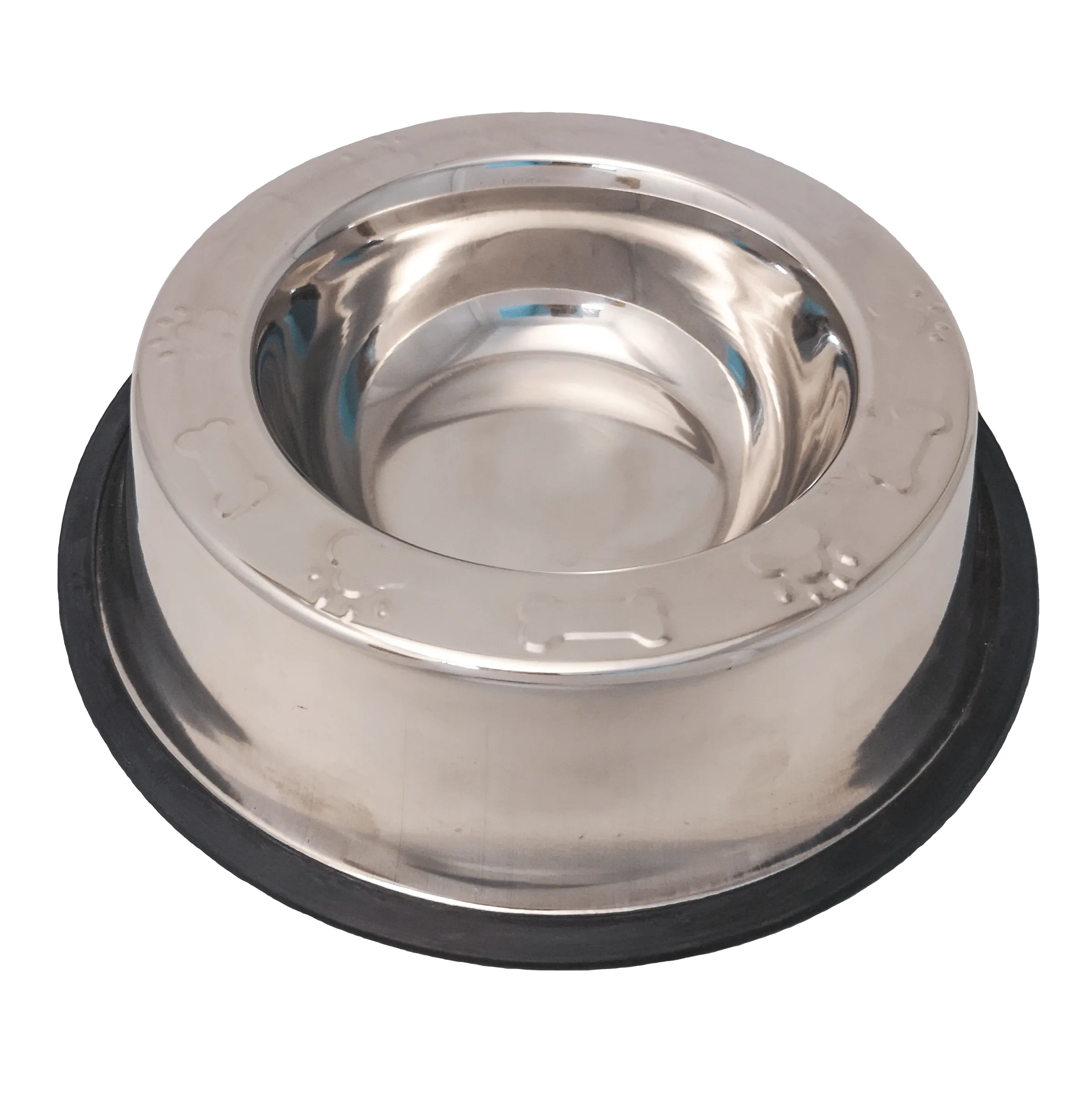 Wide Rim Paw & Bone Non Tip Anti Skid Bowl